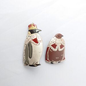 王様の中の王様。その名も王様ペンギン。ヨーロッパなスタイルの王様です。