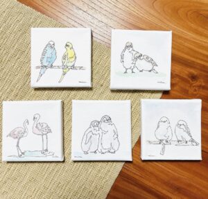 ミニ原画※写真はサンプルです