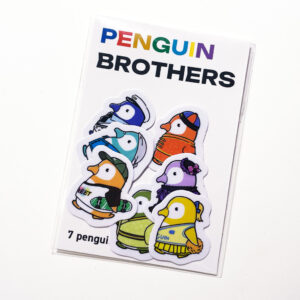 PENGUIN BROTHERS フレークシール