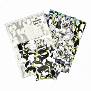 アデリー＆コウテイペンギンのレターセットです