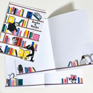 本棚ペンギンノート