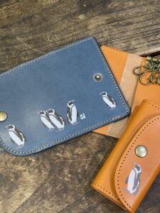 栃木レザーのキーケース