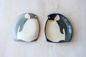 コウテイペンギン豆皿