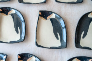 コウテイペンギン小皿