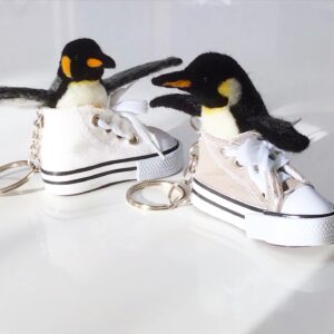 ペンギンスニーカーキーホルダー