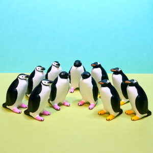 手乗りフィギュア「ヒゲ・アデリー・ジェンツー」