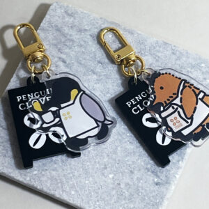 PENGUIN CLOVER 2連アクリルキーホルダー