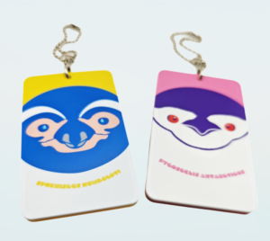 企鵝電鐵 アクリルパスケース