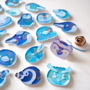 ハンドメイドピンバッジ