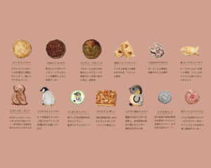 説明書きもそれぞれ絵を描きこだわって作っています